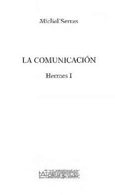 serres hermes pdf|Hermes I: Communication .